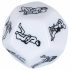 12-Sided Love Dice - White 