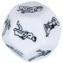 12-Sided Love Dice - White 