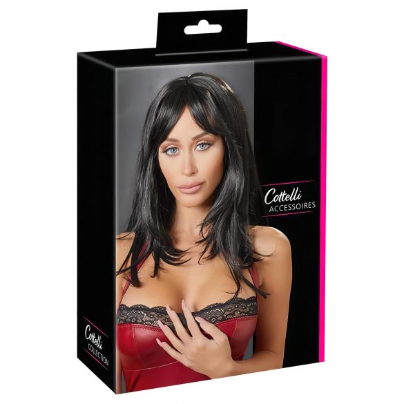 Cottelli - Long Black Wig