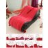 Inflatable BDSM Furniture - Large (Red) with Cuffs 