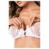 Lace bra and panties set (white) 