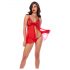 Mapalé - Lace Babydoll & Thong Set (Red)