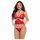 Mapalé - 3-Piece Red Lingerie Set