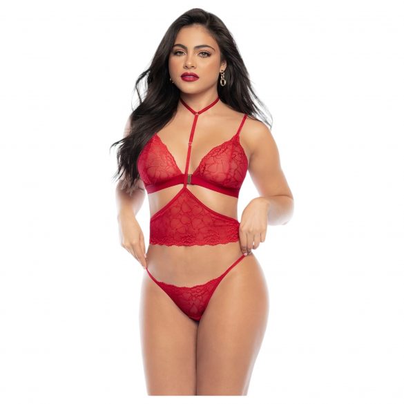 Mapale - 3-piece bra set (red) 