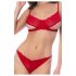 Mapalé - Open Cup Bra Set (Red)