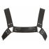 ZADO - leather chest harness (black) 