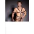 ZADO - Strap Leather Harness Bodysuit for Men 