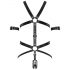 ZADO - Men's Leather Strap Body Harness - L/XL