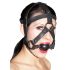 ZADO - Leather Tool with Mouth Gag (Black) 