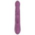 Funny Me Rabbit Bunny - Rechargeable Thrusting Clitoral Vibrator (Purple) 