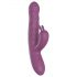 Funny Me Rabbit Bunny - Rechargeable Thrusting Clitoral Vibrator (Purple) 