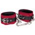 ZADO - Leather Ankle Cuffs (Red) 