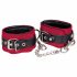 ZADO - Leather Ankle Cuffs (Red) 