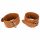 ZADO - Brown Leather Wrist Cuffs