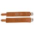 ZADO - Leather Wrist Cuffs (Brown) 