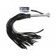 ZADO - Long, Extra Strong Leather Whip (Black) 