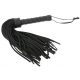 ZADO - Short, Thick Leather Whip (Black) 