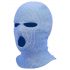 Balaclava - Blue Knitted Mask with 3 Openings