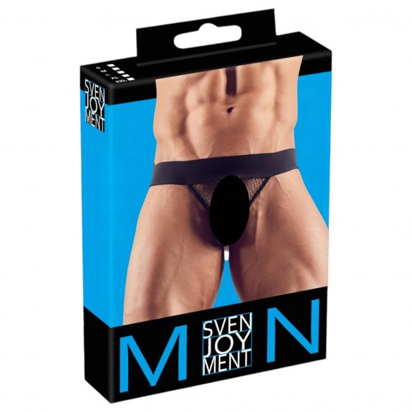 Mesh Minimalist Underwear for Men (Black) 