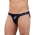 Shiny Minimal Briefs for Men (Black) 