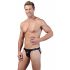 Shiny Minimal Briefs for Men (Black)  - L