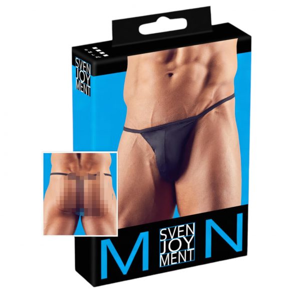 Men's Mini Thong (Black)  - L