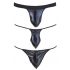 Svenjoyment - Men's Thong Set - Black (3 pieces) S-L 