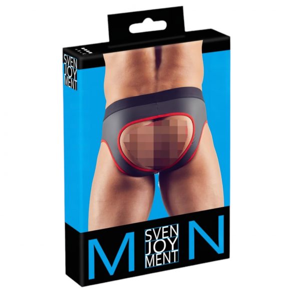 Svenjoyment - Open Jockstrap (Black-Red) 