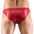 Svenjoyment - Black Lace-up Men's Underwear (Red) 