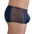 NEK - Black Lace-Up Mesh Panel Boxer (Blue)  - M