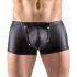 Svenjoyment - Rhinestone Zippered Matte Boxer (Black) 