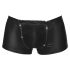 Svenjoyment - Rhinestone Zippered Matte Boxer (Black) 