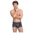 NEK - snakeskin-patterned boxers (black)