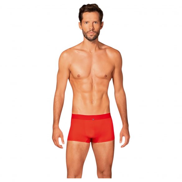 Obsessive - Semi-transparent Side Boxers (Red)