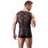 Svenjoyment - Transparent Men’s Bodysuit (Black) 