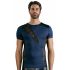 NEK - Men's Blue Top with Black Lacing and Mesh Panels 