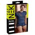 NEK - Men's Blue Top with Black Lacing and Mesh Panels  - M