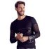 NEK - Cross-Strap Long Sleeve Men's Top (Black) 