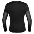 NEK - Cross-Strap Long Sleeve Men's Top (Black)