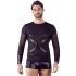 NEK - Cross-Strap Long Sleeve Men's Top (Black) 