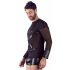 NEK - Cross-Strap Long Sleeve Men's Top (Black) 