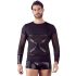 NEK - Cross-Strap Long Sleeve Men's Top (Black) - M