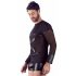 NEK - Cross-Strap Long Sleeve Men's Top (Black)  - M