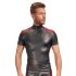 NEK - Men's Top with Red Inserts and Zipper (Black)