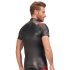 NEK - Men's Top with Red Inserts and Zipper (Black) - L