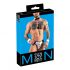 Svenjoyment - Men's Waiter Thong Costume Set (Black-White) 