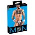 Svenjoyment - Men's Waiter Thong Costume Set (Black-White) 