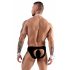 Svenjoyment - Men's Waiter Thong Costume Set (Black-White) 