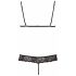 Abierta Fina - Seductive Extravagance - Bra Set  - M