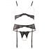 Abierta Fina - Pearl Lace Lingerie Set